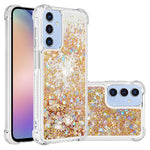 Samsung Galaxy A18 4G / A18 5G / A17 4G / A17 5G / A26 5G TPU-skal Glitter Quicksand Stötsäkert mobilbaksida