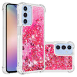 Samsung Galaxy A18 4G / A18 5G / A17 4G / A17 5G / A26 5G TPU-skal Glitter Quicksand Stötsäkert mobilbaksida