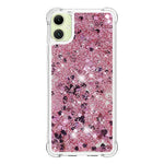 Til Samsung Galaxy A08 5G / A08 4G / A07 4G TPU Cover Glitter Quicksand Stødsikker Telefon Bagside
