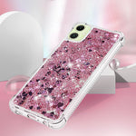Til Samsung Galaxy A08 5G / A08 4G / A07 4G TPU Cover Glitter Quicksand Stødsikker Telefon Bagside