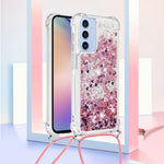 Samsung Galaxy A18 4G / A18 5G / A17 4G / A17 5G / A26 5G TPU-skal Quicksand-mobilskydd med rem