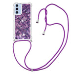 Samsung Galaxy A18 4G / A18 5G / A17 4G / A17 5G / A26 5G TPU-skal Quicksand-mobilskydd med rem