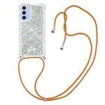 Samsung Galaxy A18 4G / A18 5G / A17 4G / A17 5G / A26 5G TPU-skal Quicksand-mobilskydd med rem