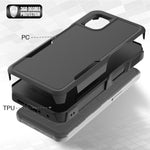 For Samsung Galaxy XCover7 Pro Case 2 in 1 PC + TPU Shockproof Phone Cover