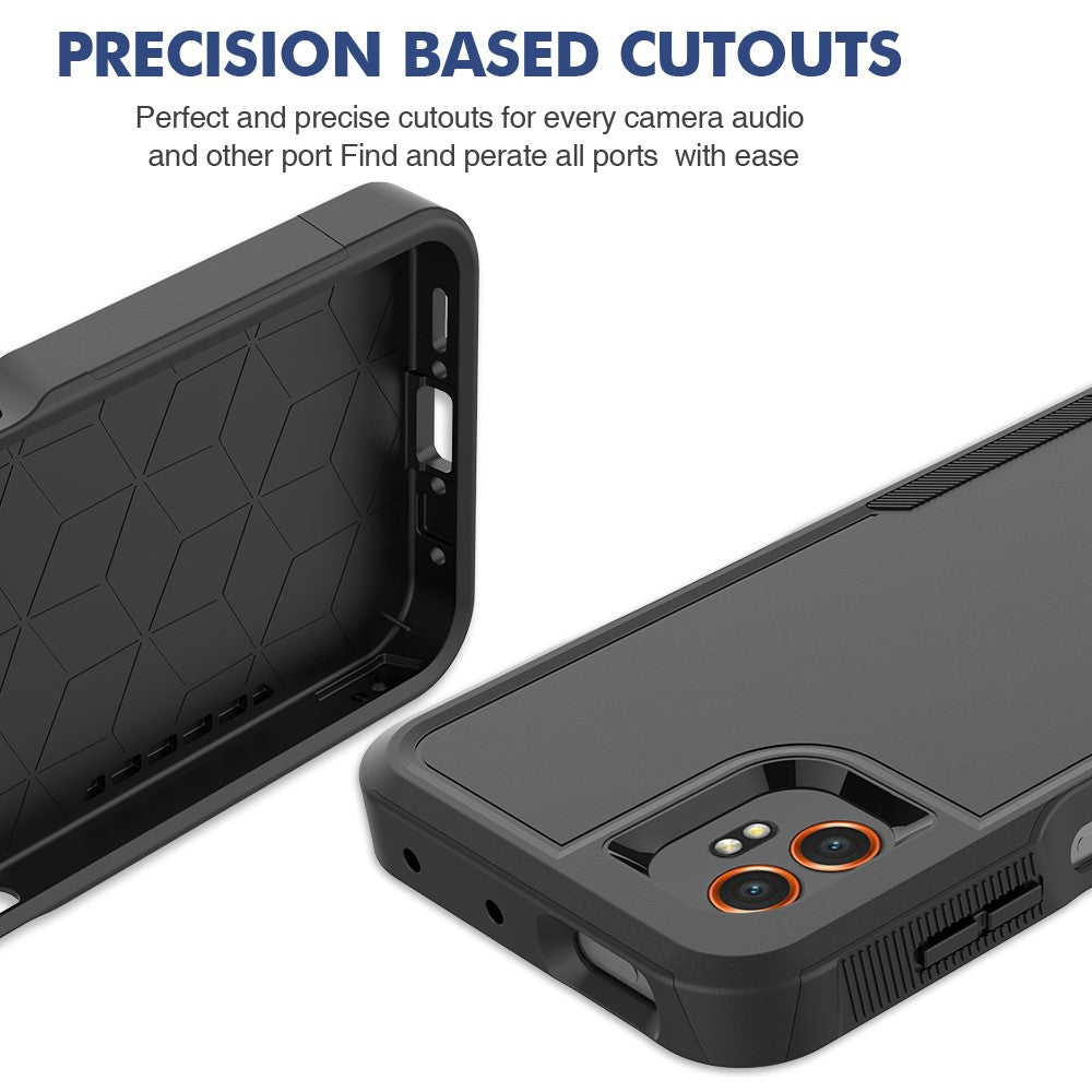 For Samsung Galaxy XCover7 Pro Case 2 in 1 PC + TPU Shockproof Phone Cover