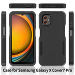 For Samsung Galaxy XCover7 Pro Case 2 in 1 PC + TPU Shockproof Phone Cover