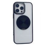 Til iPhone 15 Pro Max Magnetisk Cover i Akryl TPU med Kickstand