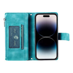 Til iPhone 18 Pro Max / 17 Pro Max Pung Etui Mandala Blomster Mønster PU Læder Telefon Cover med Håndledsrem