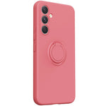 Til Samsung Galaxy A18 5G / A18 4G / A17 5G / A17 4G silikonecover med remring-stativ-telefoncover