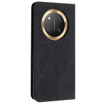 Wallet Case for Honor X60 Pro 5G / X9c 5G / Magic7 Lite 5G Imprinted Flower Stand Leather Phone Cover