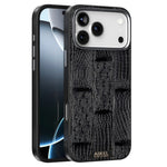 ABEEL Cover til iPhone 18 Pro Max / 17 Pro Max kompatibel med MagSafe, bagcover med Beast-tekstur og mikroprægning
