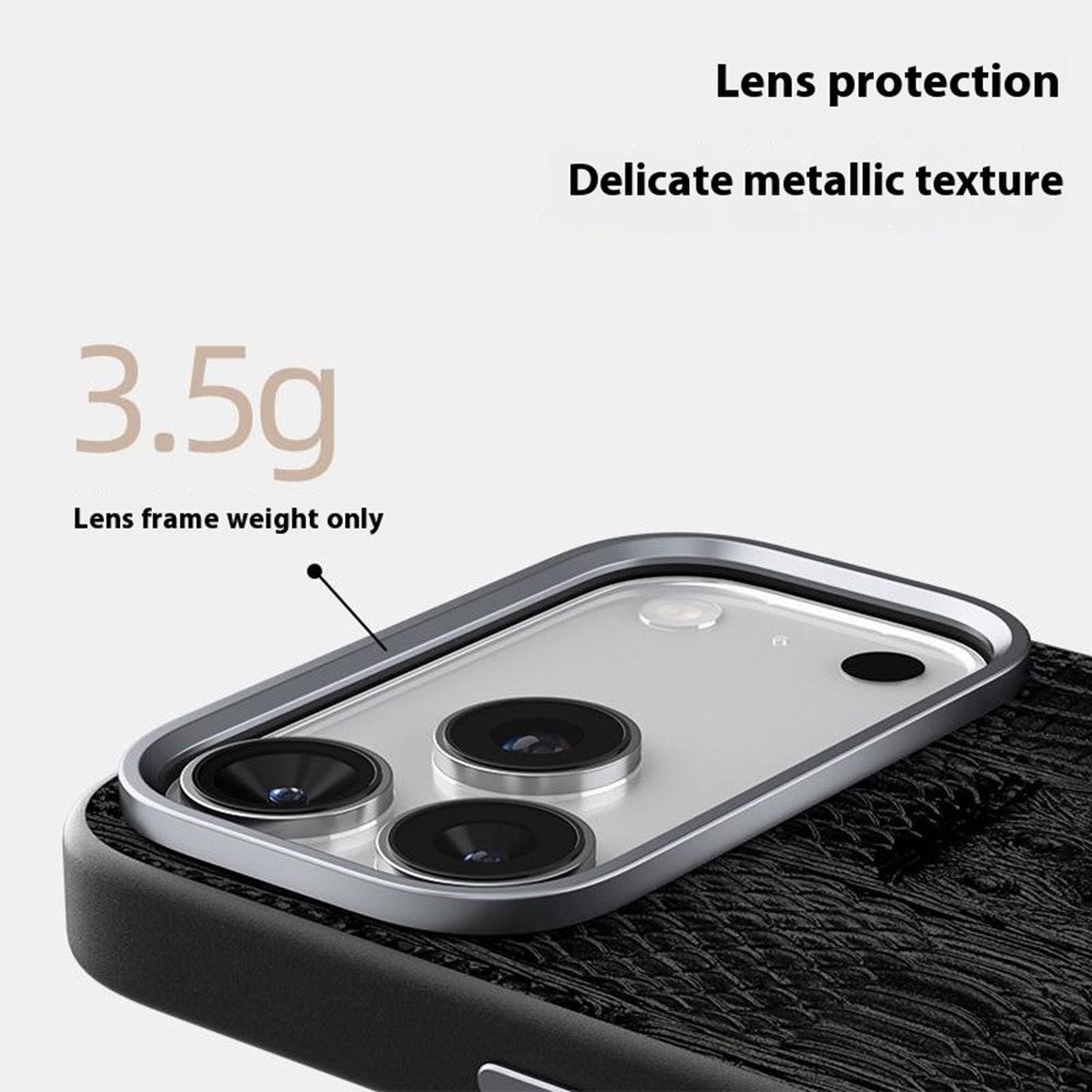ABEEL Cover til iPhone 18 Pro Max / 17 Pro Max kompatibel med MagSafe, bagcover med Beast-tekstur og mikroprægning