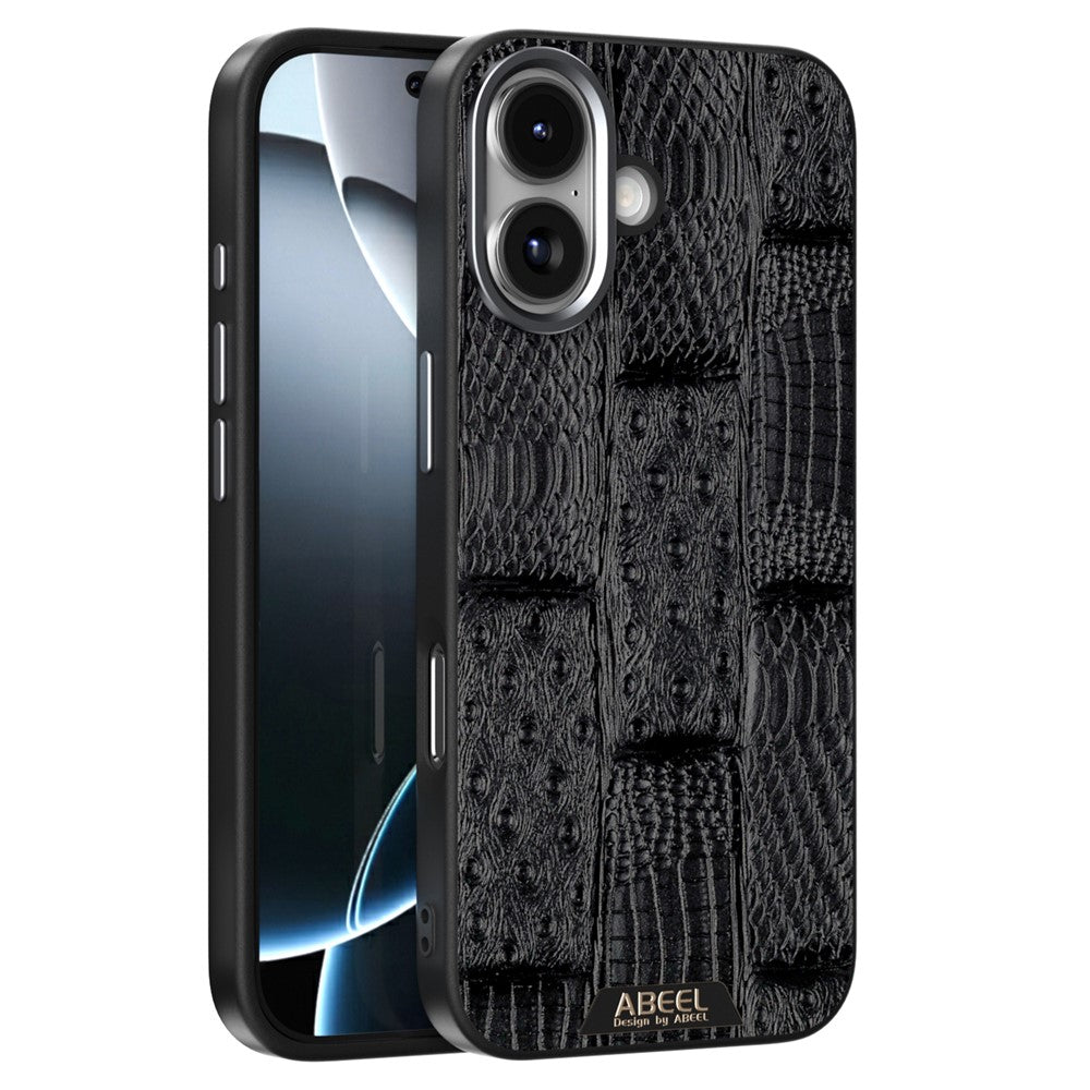 ABEEL For iPhone 17 Case Compatible with MagSafe Beast Texture Micro-Embossing Back Cover