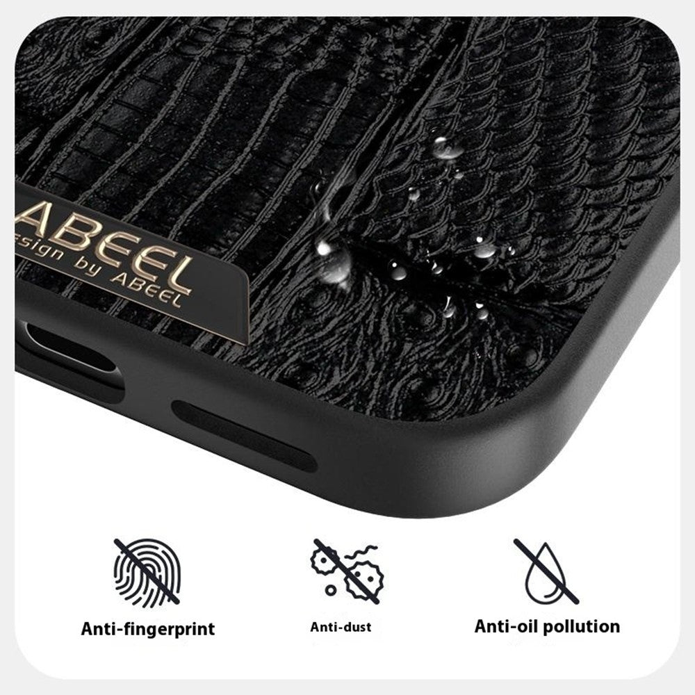 ABEEL For iPhone 17 Case Compatible with MagSafe Beast Texture Micro-Embossing Back Cover