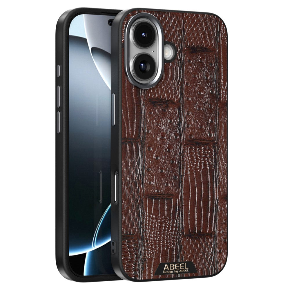 ABEEL For iPhone 17 Case Compatible with MagSafe Beast Texture Micro-Embossing Back Cover