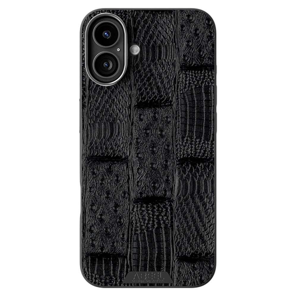 ABEEL For iPhone 16 Case Compatible with MagSafe Beast Texture Micro-Embossing Back Cover