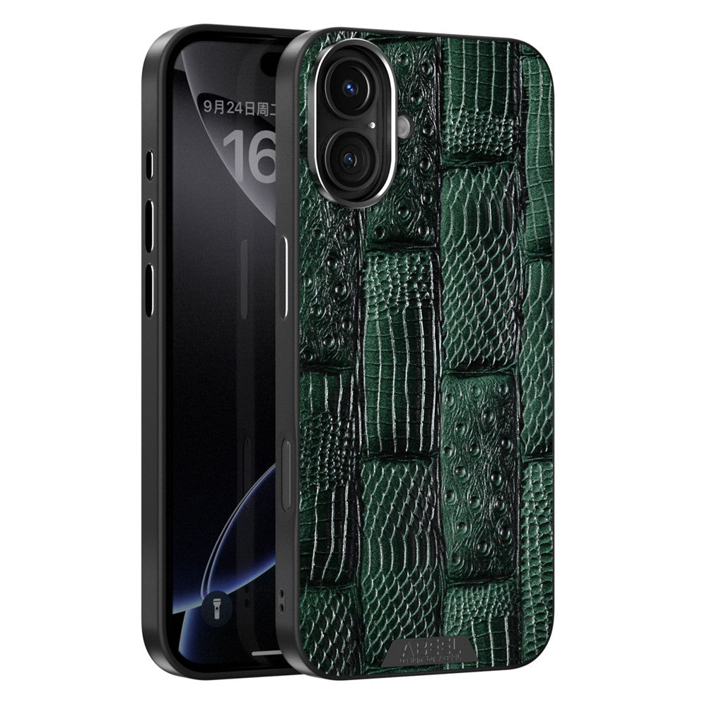 ABEEL For iPhone 16 Case Compatible with MagSafe Beast Texture Micro-Embossing Back Cover
