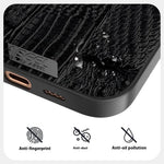 ABEEL Cover til iPhone 16 Pro Max kompatibel med MagSafe Beast-tekstur med mikroprægning bagpå