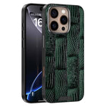 ABEEL Cover til iPhone 16 Pro Max kompatibel med MagSafe Beast-tekstur med mikroprægning bagpå