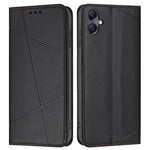 For Samsung Galaxy A08 5G / A07 4G Wallet Case Line Imprinted Leather Stand Phone Cover with Wrist Strap