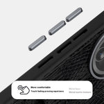 ABEEL For Xiaomi Redmi K80 5G  /  Poco F7 Pro 5G Magnetic Case Beast Texture Micro-Embossing Back Cover