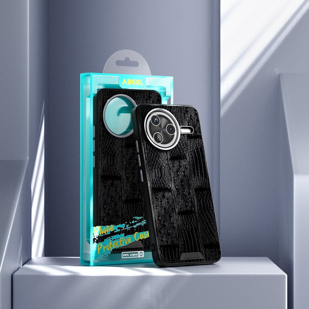 ABEEL For Xiaomi Redmi K80 5G  /  Poco F7 Pro 5G Magnetic Case Beast Texture Micro-Embossing Back Cover