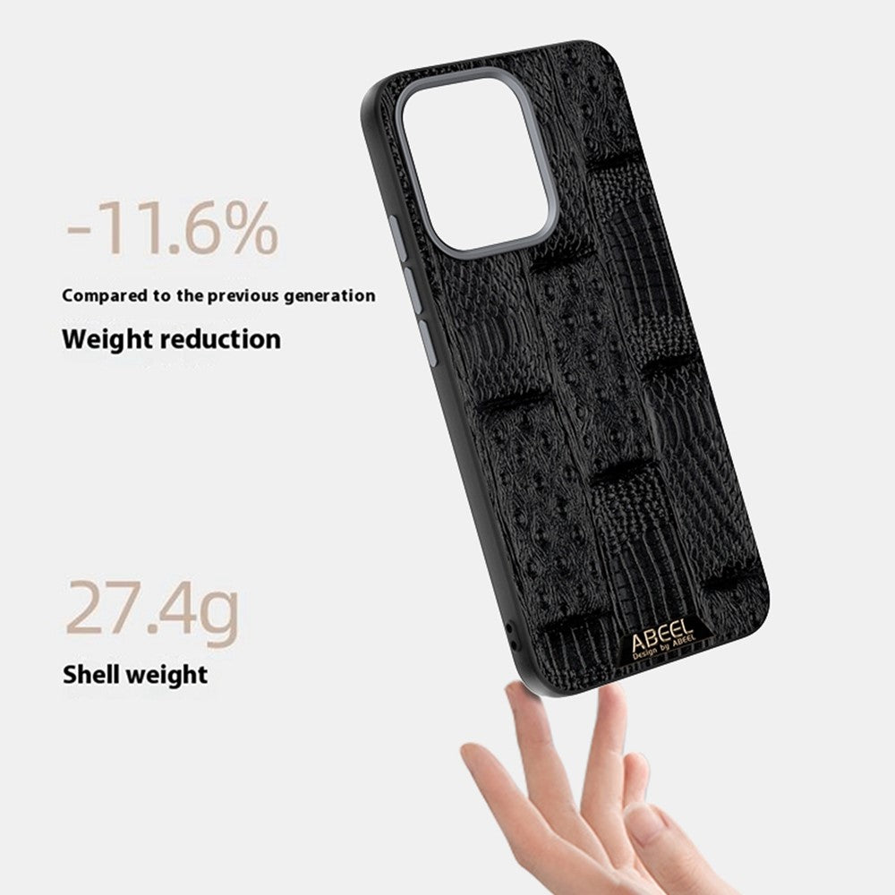 ABEEL For Oppo Reno14 Pro 5G (Global) Magnetic Case Beast Texture Micro-Embossing Back Cover