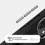 ABEEL For Oppo Reno14 Pro 5G (Global) Magnetic Case Beast Texture Micro-Embossing Back Cover