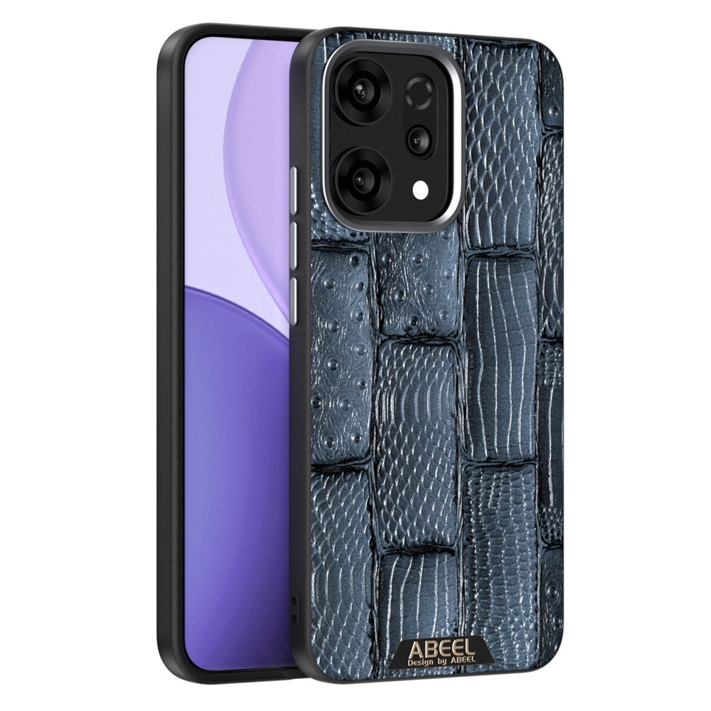 ABEEL For Oppo Reno14 Pro 5G (Global) Magnetic Case Beast Texture Micro-Embossing Back Cover