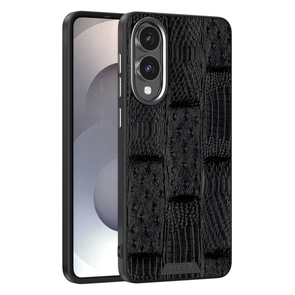 ABEEL Til Samsung Galaxy S25 Edge Magnetisk Cover Dyrestruktur Mikroprægning Bagcover