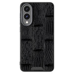 ABEEL Til Samsung Galaxy S25 Edge Magnetisk Cover Dyrestruktur Mikroprægning Bagcover