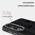ABEEL Til Samsung Galaxy S25 Edge Magnetisk Cover Dyrestruktur Mikroprægning Bagcover