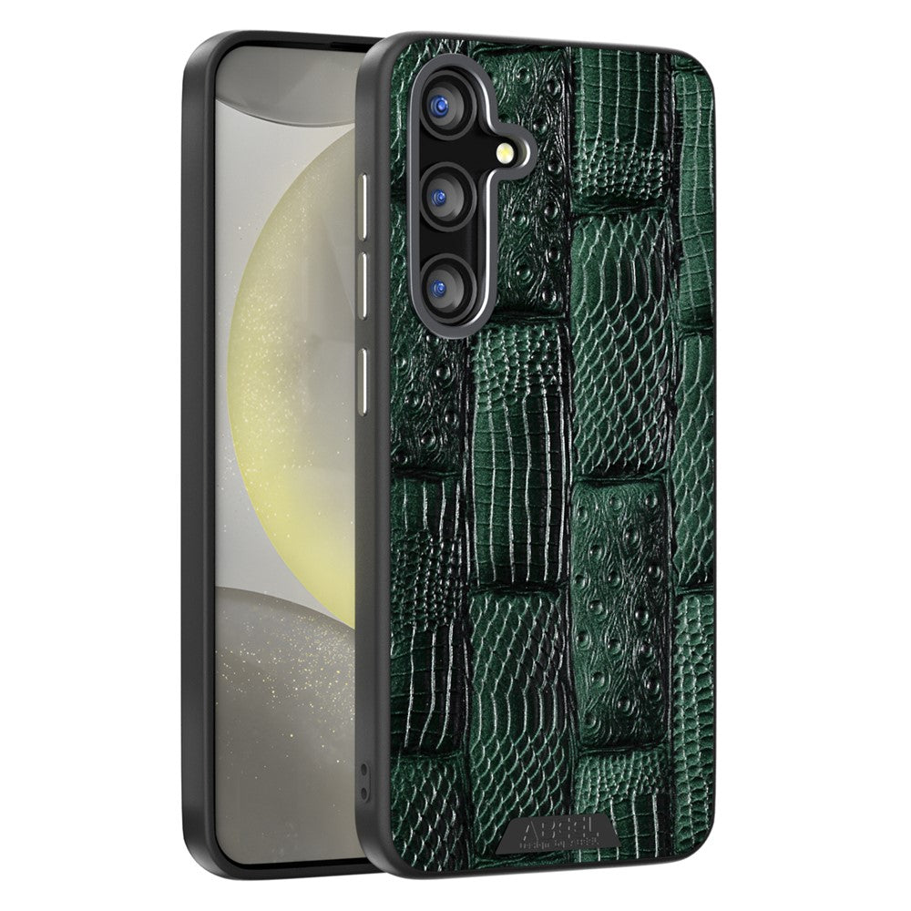 ABEEL til Samsung Galaxy S25+ magnetisk etui med Beast Texture og mikroprægning bagcover