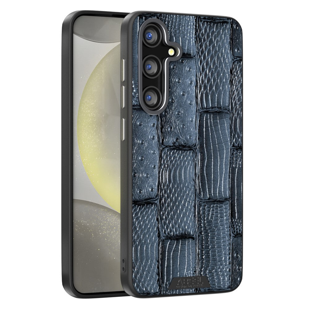 ABEEL til Samsung Galaxy S25+ magnetisk etui med Beast Texture og mikroprægning bagcover