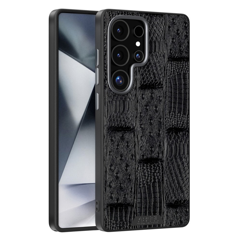ABEEL til Samsung Galaxy S25 Ultra magnetisk cover med Beast-tekstur og mikropræget bagside