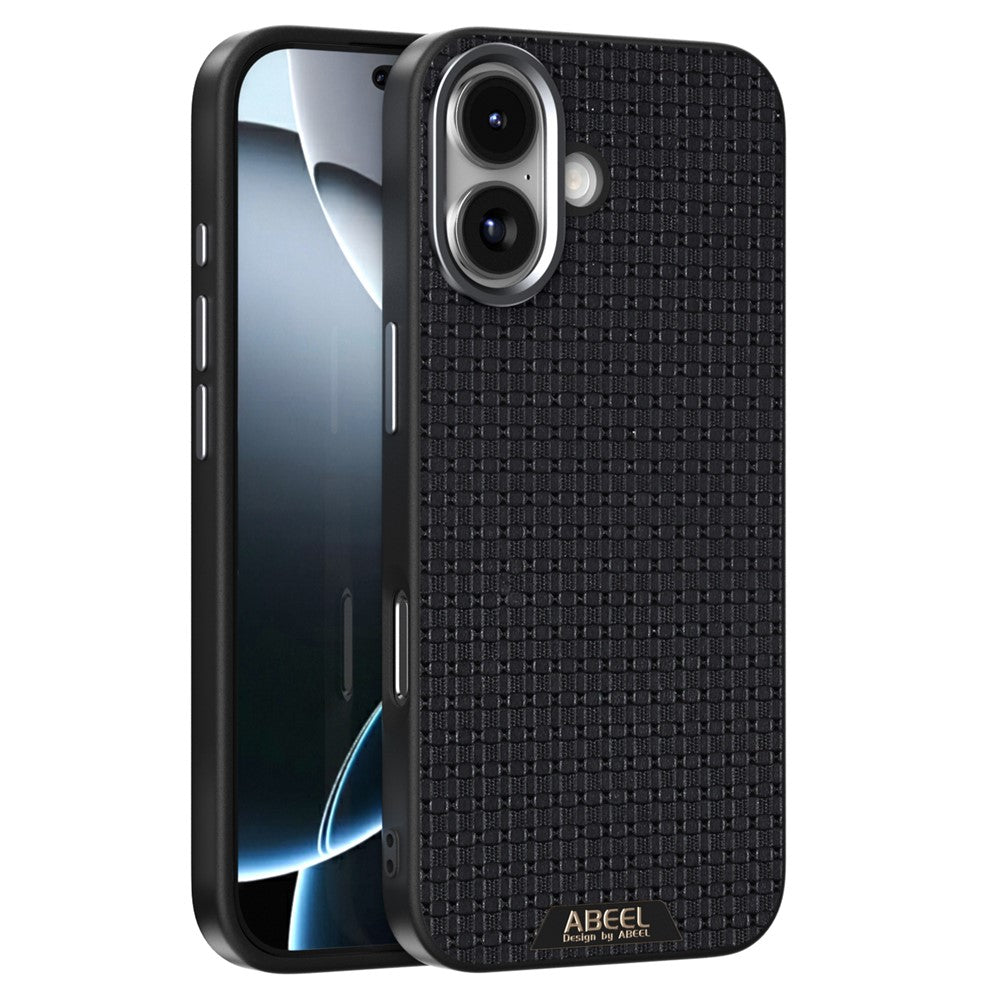 ABEEL-skal för iPhone 17, kompatibelt med MagSafe-texturerat mikropräglat bakstycke