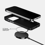 ABEEL For iPhone 18 Pro Max / 17 Pro Max Case Compatible with MagSafe Textured Micro-Embossing Back Cover