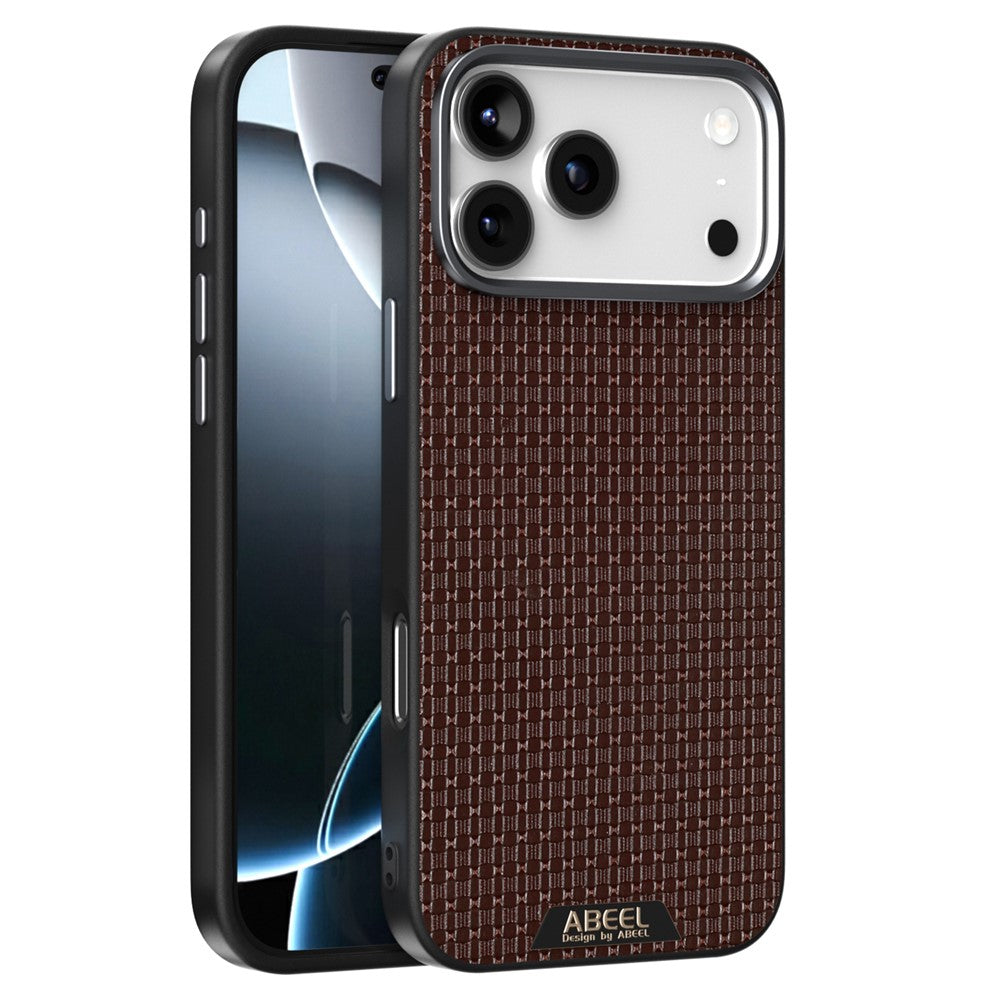 ABEEL For iPhone 18 Pro Max / 17 Pro Max Case Compatible with MagSafe Textured Micro-Embossing Back Cover