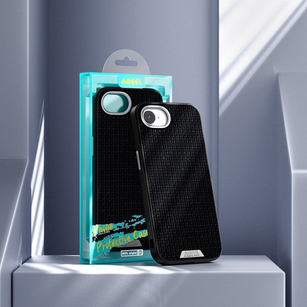 ABEEL For iPhone 17th / 16th Case Compatible with MagSafe Textured Micro-Embossing Back Cover
