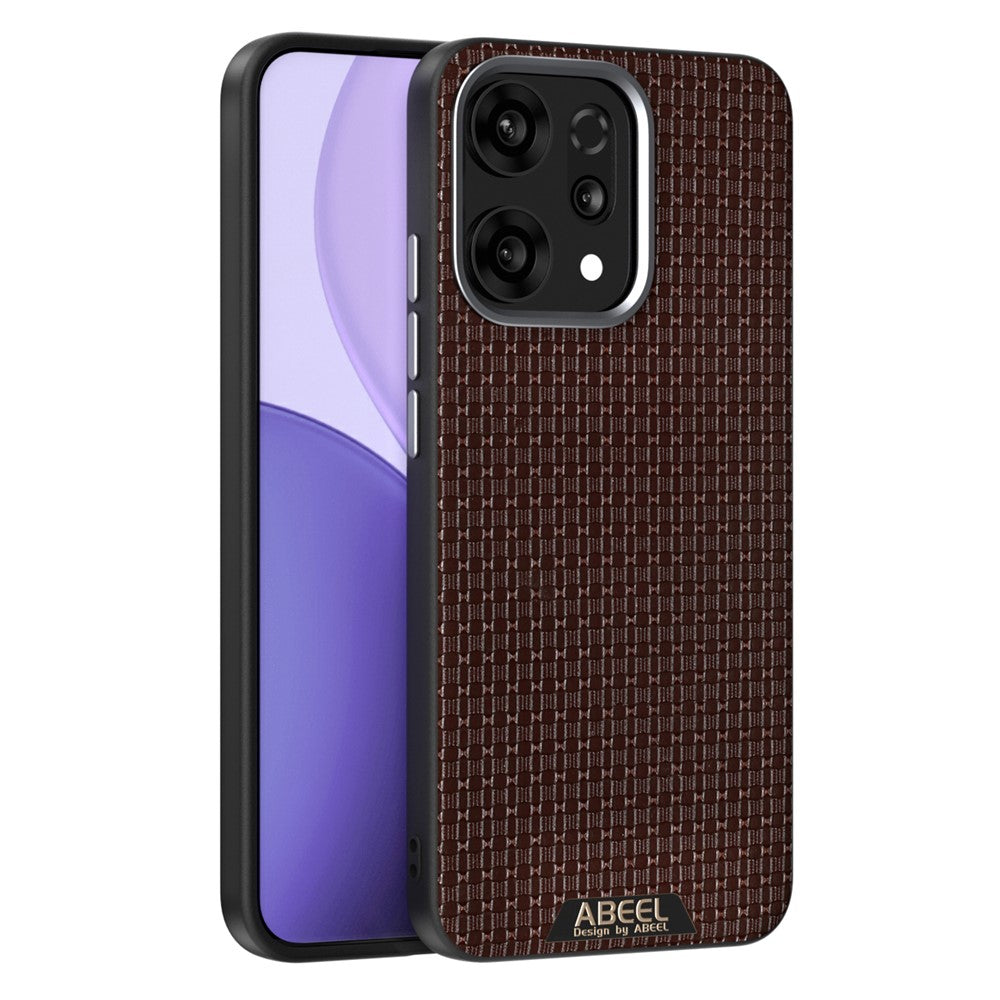 ABEEL For Oppo Reno14 Pro 5G (Global) Magnetic Case Textured Micro-Embossing Back Cover