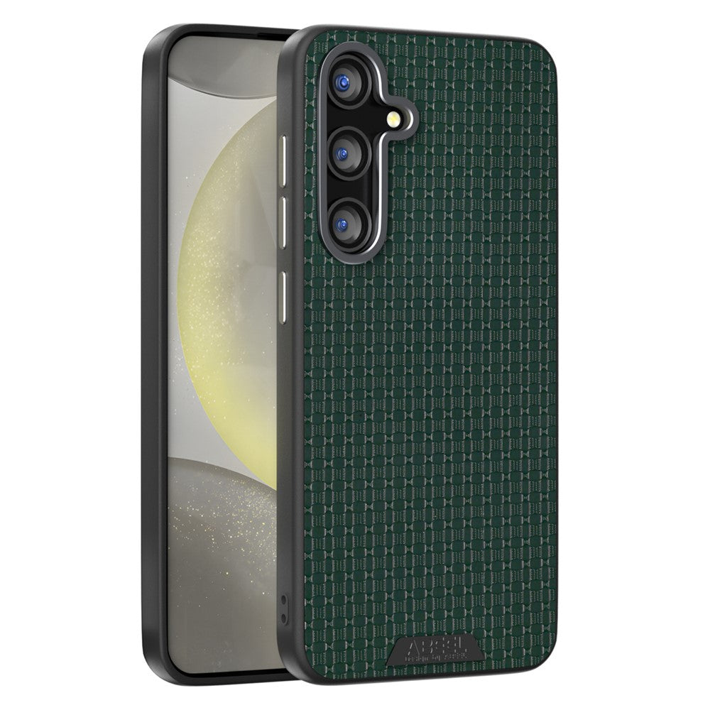 ABEEL til Samsung Galaxy S24 FE Magnetisk Cover Tekstureret Mikro-Præget Bagside