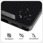 ABEEL Til Samsung Galaxy S25 Magnetisk Cover Tekstureret Mikropræget Bagside