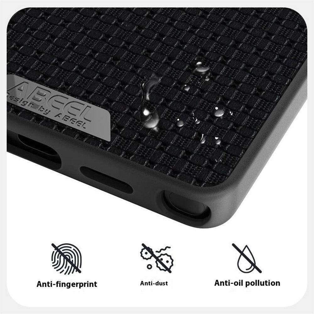 ABEEL Til Samsung Galaxy S25 Magnetisk Cover Tekstureret Mikropræget Bagside