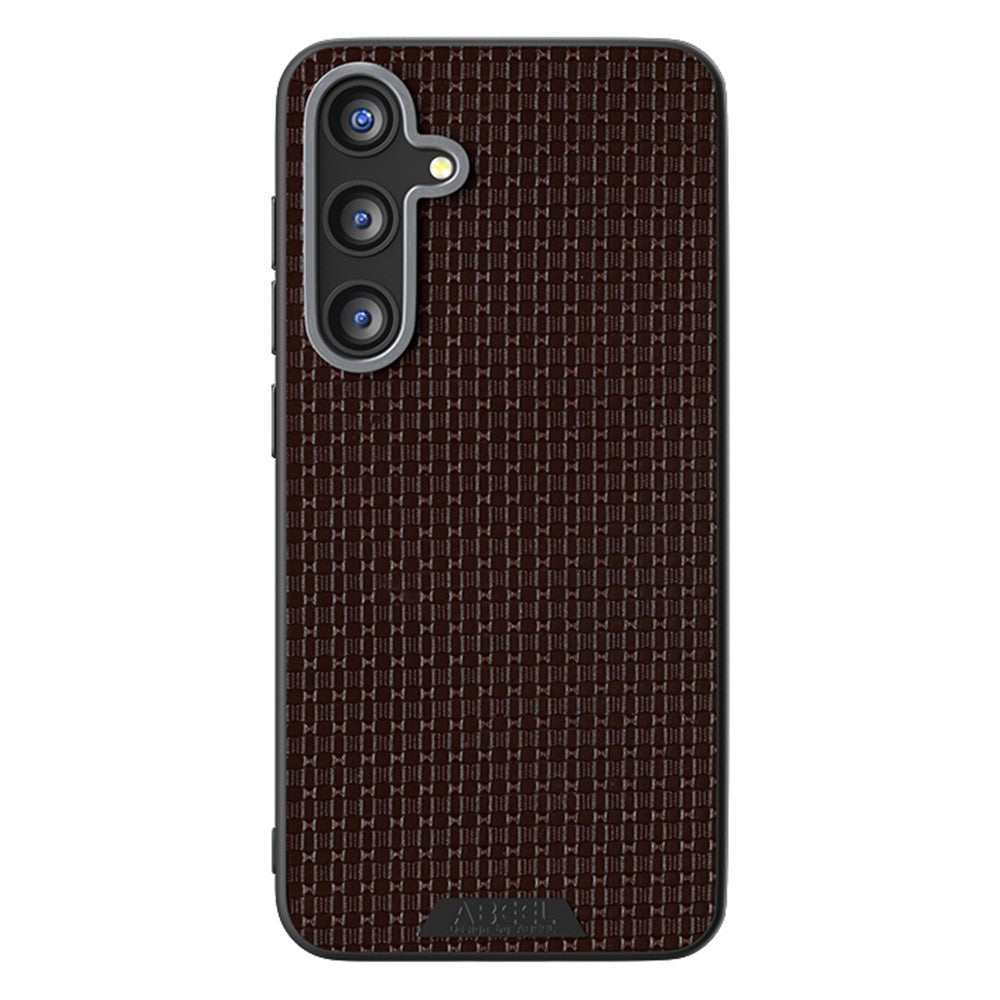 ABEEL Til Samsung Galaxy S25 Magnetisk Cover Tekstureret Mikropræget Bagside