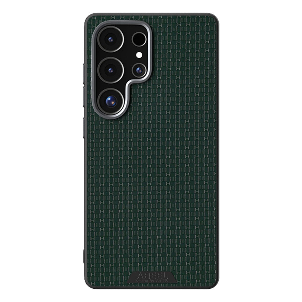 ABEEL För Samsung Galaxy S25 Ultra Magnetiskt Skal Texturerat Mikropräglat Bakstycke