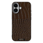 ABEEL For iPhone 17 Case Compatible with MagSafe Crocodile Texture Micro-Embossing Back Cover