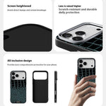 ABEEL For iPhone 17 Pro Max Case Compatible with MagSafe Crocodile Texture Micro-Embossing Back Cover