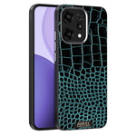 ABEEL For Oppo Reno14 Pro 5G (Global) Magnetic Case Crocodile Texture Micro-Embossing Back Cover