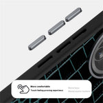 ABEEL För Xiaomi Redmi K80 5G / Poco F7 Pro 5G Magnetiskt Skal Krokodilstruktur Mikropräglad Baksida