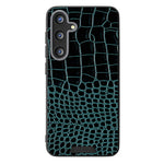ABEEL til Samsung Galaxy S25+ Magnetisk cover Krokodilletekstur Mikroprægning Bagcover